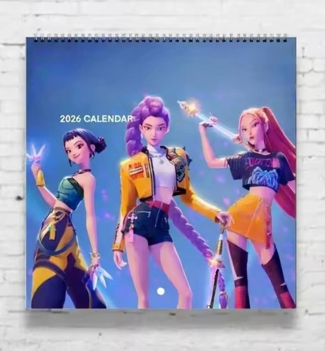 Calendrier K-Pop 2026 – Édition Fans Idol