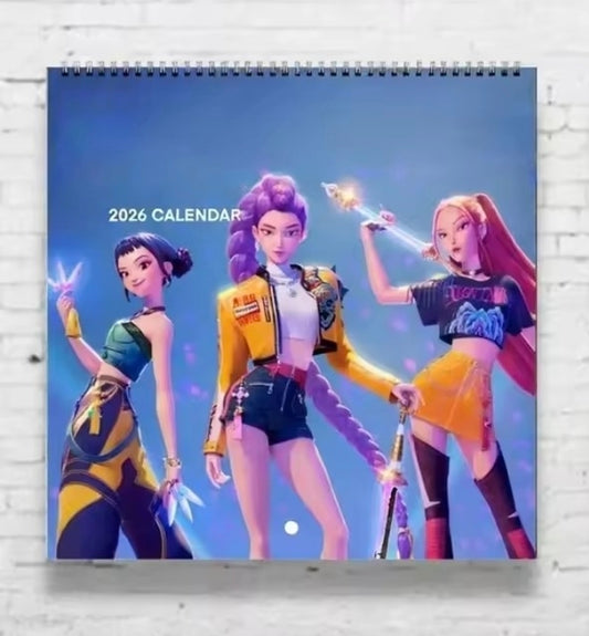 Calendrier K-Pop 2026 – Édition Fans Idol