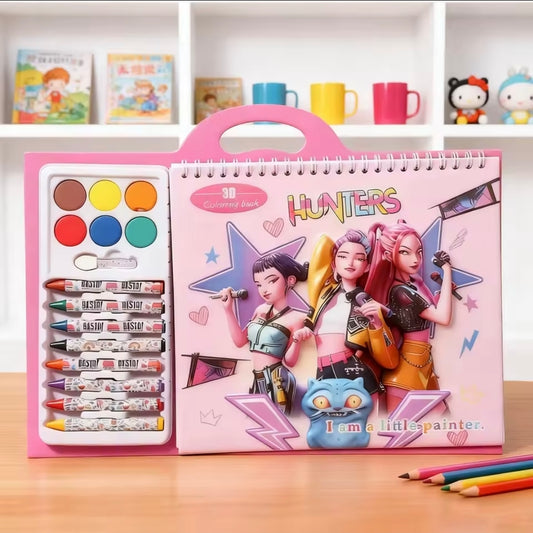 Coloriage K-POP – Créatif & Fun