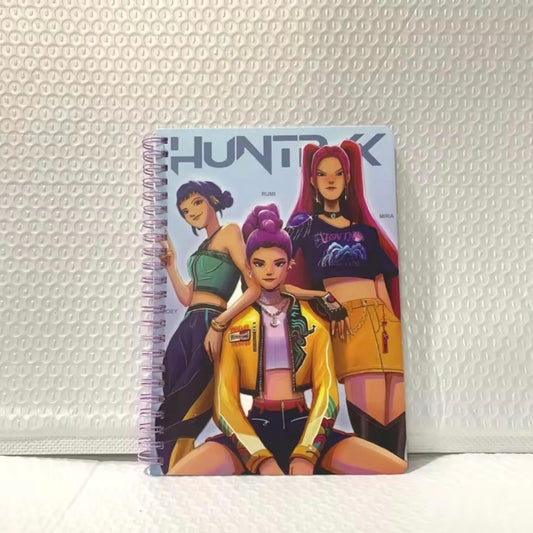 🔥 Bloc-Notes A5 Huntrix – Design K-Pop Minimal